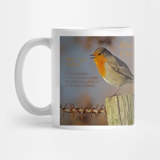 "RUSTY ROBIN" MERRY CHRISTMAS! Mug